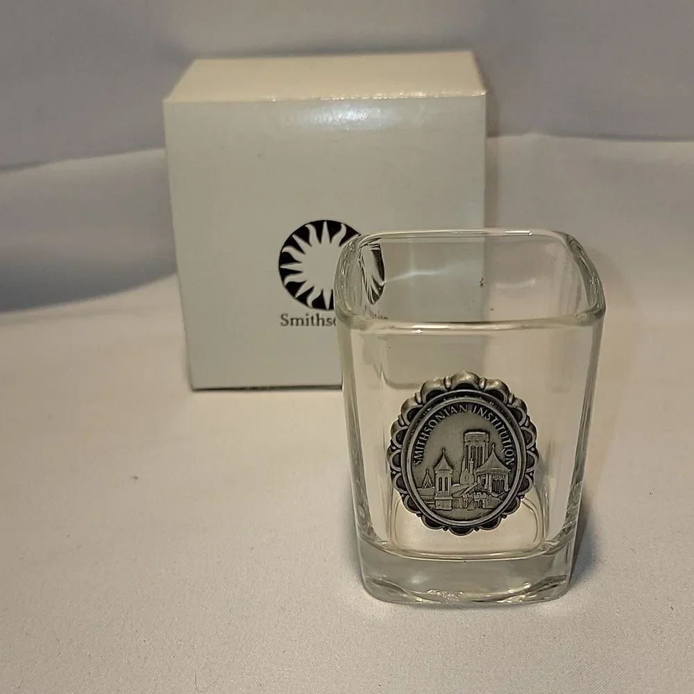 Large Smithsonian shot glass